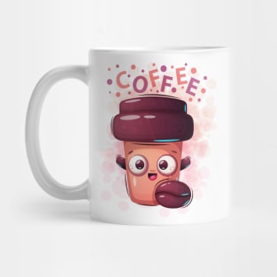 Crazy Coffee Cup Artwork Mug